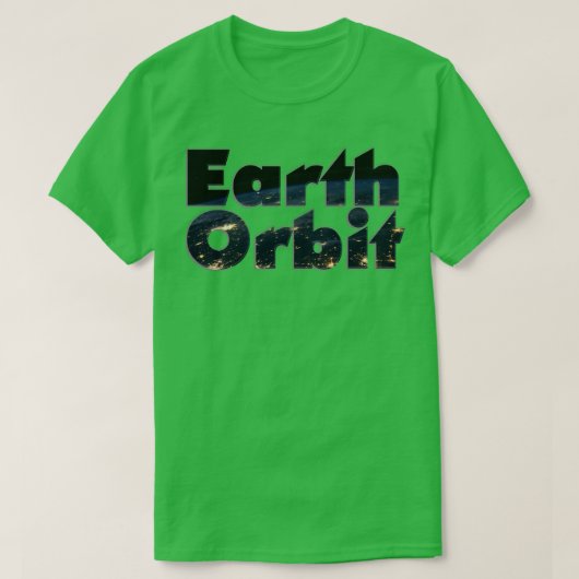 T-shirt Orbite terrestre (Design devant)