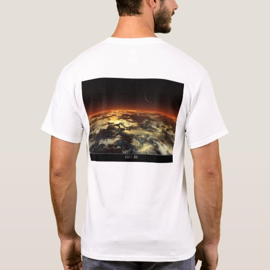 T-shirt Orbite une (Dos)