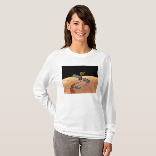 T-shirt Orbiteur de reconnaissance Mars (Devant entier)