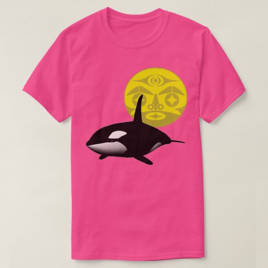 T-shirt Orca au soleil (Design devant)