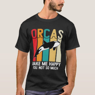 T-shirt Orca Baleines Requins Plongée Océan Animaux de mer