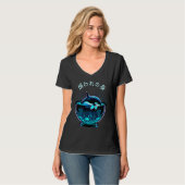 T-shirt Orca End Captivity Free The Orcas Marine Protectio (Devant entier)