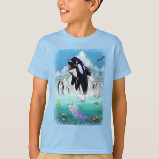 T-shirt Orca et ses amis (Devant)