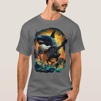 T-shirt Orca Jouer de la guitare