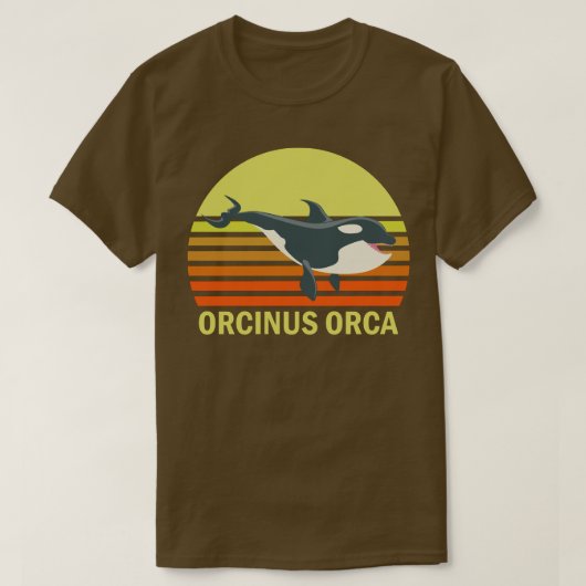 T-shirt Orca Killer Whale Dolphin (Design devant)