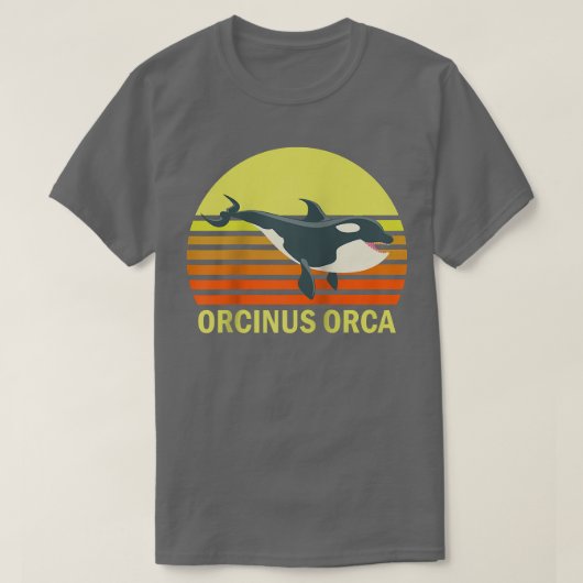 T-shirt Orca Killer Whale Dolphin (Design devant)