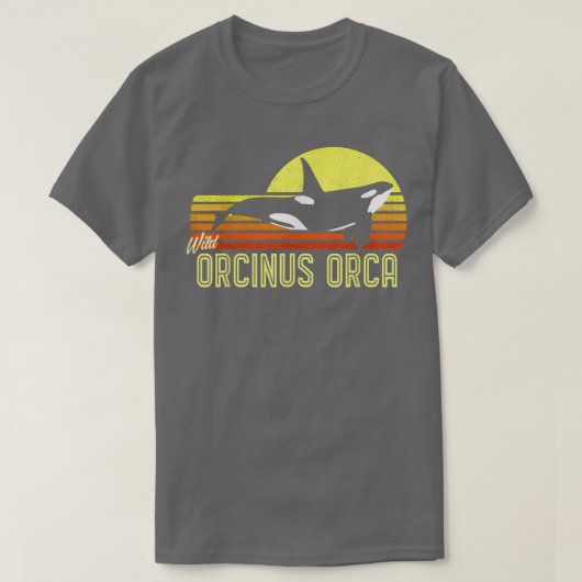 T-shirt Orca Killer Whale Dolphin (Design devant)