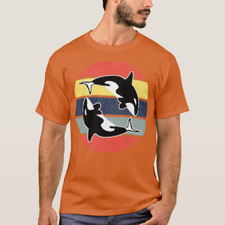 T-shirt Orca Killer Whales Killer Whales Ocean Sweater Nau