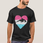 T-shirt Orca Pour Ou (Devant)