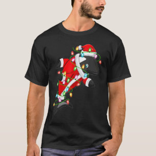 T-shirt Orca Xmas Éclairage Père Noël Orca Noël