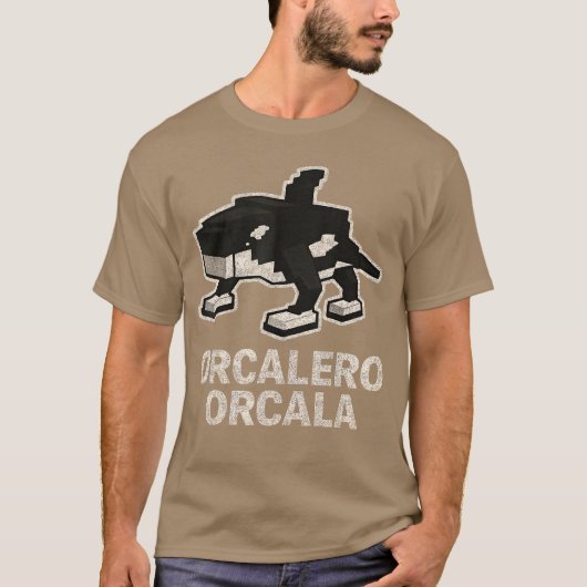 T-shirt Orcalero Orcala Funny Italian Brainrot Gaming Meme (Devant)