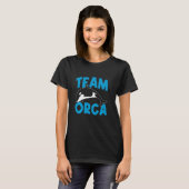 T-shirt Orcas  Orca  Team Orca Whales Long Sleeve (Devant entier)