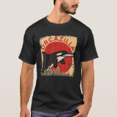 T-shirt Orcazilla - Funny Killer Whale Orca (Devant)