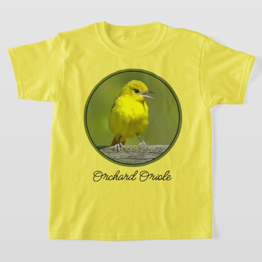 T-shirt Orchard Oriole - Photo originale (Poser)