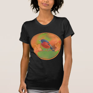 T-shirt Orchard Oriole Songbird Peinture Oiseau original
