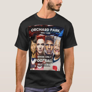 T-shirt Orchard Park - Où seul le football compte