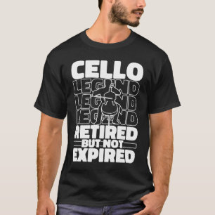 T-shirt Orchestre à la retraite Cello Violincello Cellist