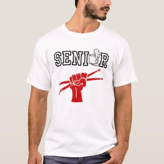 T-shirt Orchestre d'avancée avec baguettes de tambour roug