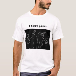 T-shirt Orchestre de Jazz J'adore le Jazz