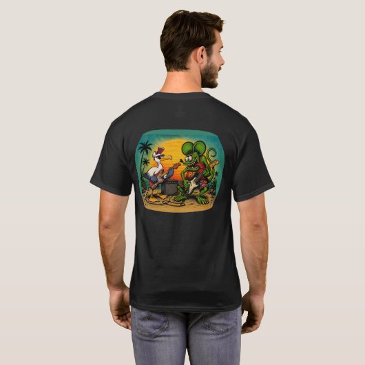 T-shirt Orchestre de plage (Dos entier)