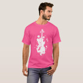 T-shirt Orchestre Fiddler Dessin Violon (Devant entier)