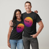 T-shirt Orchestre Synthwave Instrument Rétrowave Trombone (Unisexe)