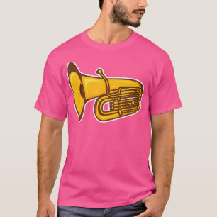 T-shirt Orchestre Tuba Sketch Tubist