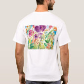 T-shirt Orchidée 8 (Dos)