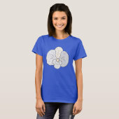 T-shirt Orchidée blanche (Devant entier)