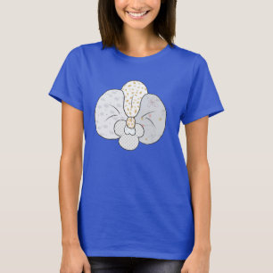 T-shirt Orchidée blanche