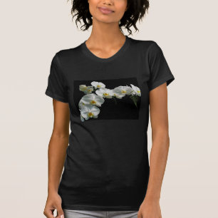 T-shirt orchidée blanche