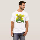 T-shirt Orchidée de Dendrobium (Devant entier)