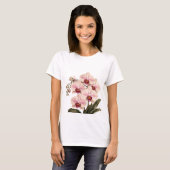 t-shirt orchidée en fleurs (Devant entier)