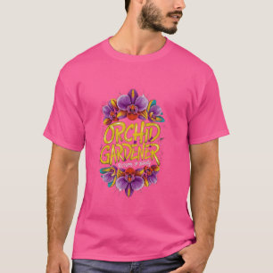 T-shirt Orchidée Fleurs Belle jardinière Graphic