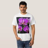 T-shirt Orchidée violette (Devant entier)