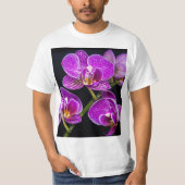 T-shirt Orchidée violette (Devant)