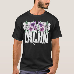 T-shirt Orchidée Whisperer pour jardiner botanique Botanis