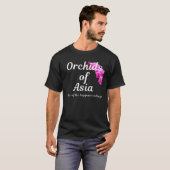 T-shirt Orchidées d'Asie Accueil des fins les plus heureus (Devant entier)