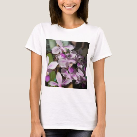 T-shirt orchidées miniatures (Devant)