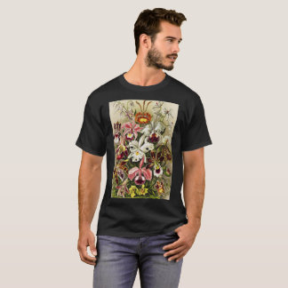 T-shirt Orchidées, Orchidée Denusblumen Ernst Haeckel