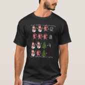 T-shirt Order of Operations Quiz  Math Teacher Christmas (Devant)