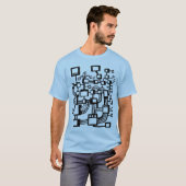 T-shirt Ordinateur Alien (Devant entier)