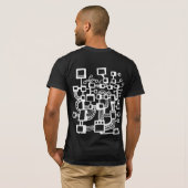 T-shirt Ordinateur Alien (Dos entier)