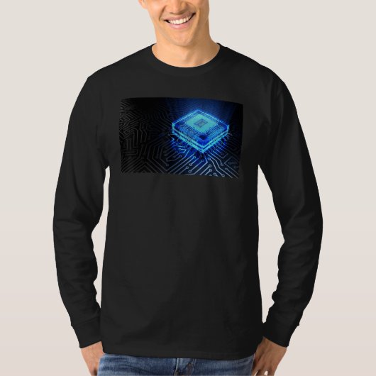 T-shirt Ordinateur Clé Ordinateur Nerd Gamer Cpu Informati (Devant)