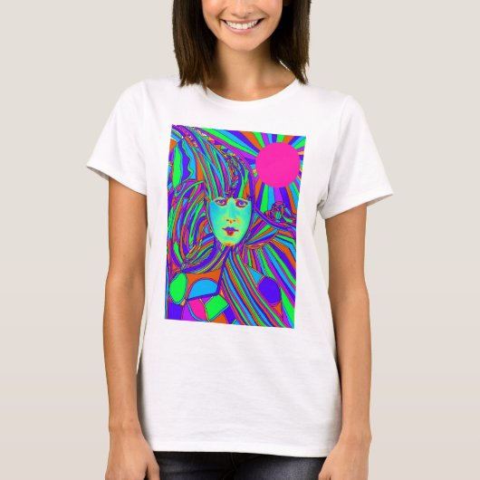 T-shirt Ordinateur Internet (Devant)