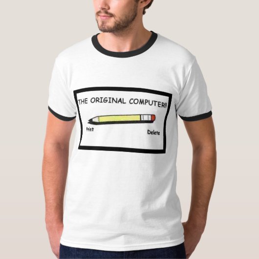 T-shirt Ordinateur original (Devant)