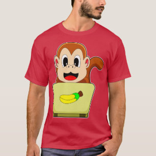 T-shirt Ordinateur portable Monkey Banana