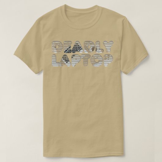 T-shirt Ordinateur portable mort (Design devant)