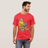 T-shirt Ordinateur portable Tiger (Devant entier)
