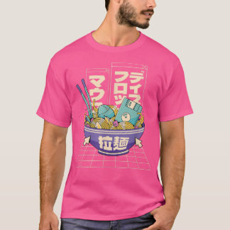 T-shirt Ordinateur Ramen Anime Noodles Kawaii Japonais Jap